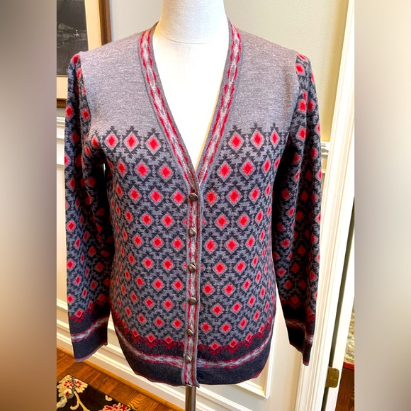 COPY - Pendleton Southwest button front wool cardigan - Picture 1 of 7